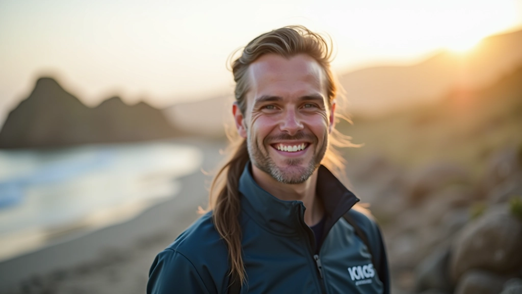 Portrait of coastal naturalist and picnic planning expert