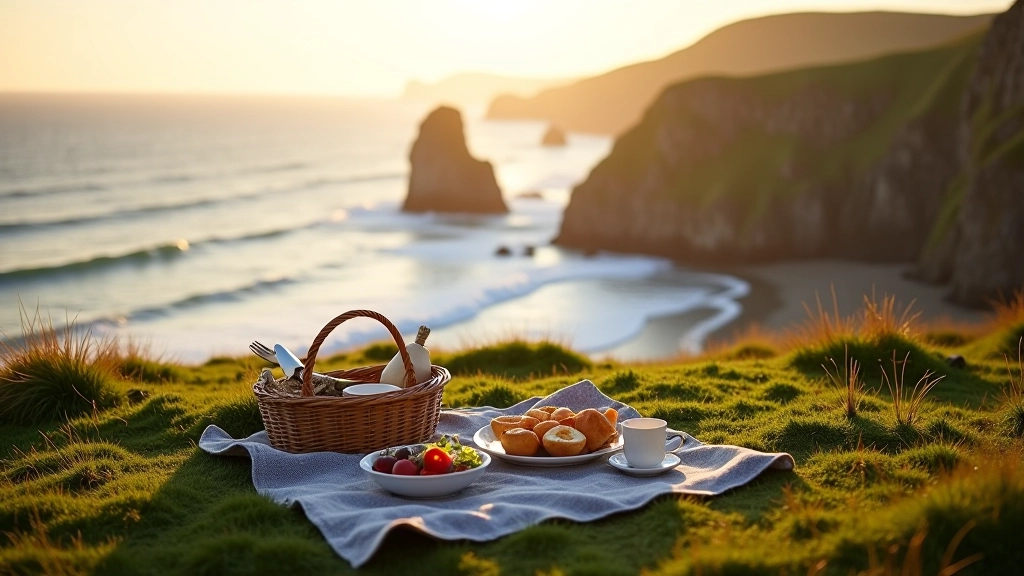 Atlantic coastline with dramatic cliffs and ocean views