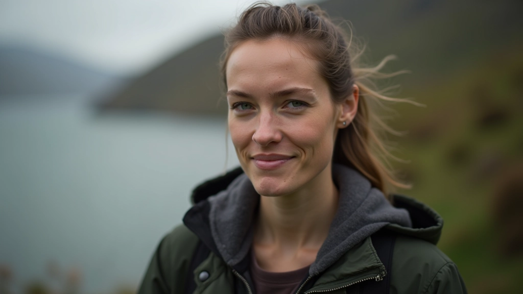 Portrait of bog ecology researcher and naturalist